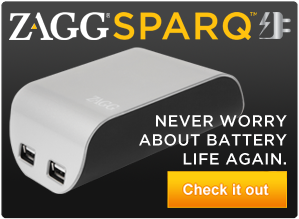 ZAGGsparq - Endless power to go.