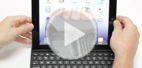 Estuche con teclado, video Logitech