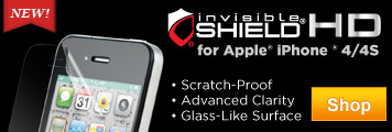 NEW invisibleSHIELD HD for iPhone 4/4S - SHOP NOW